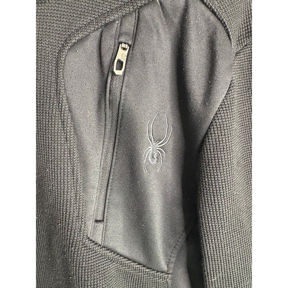 Spyder Men's Outbound Half Zip Mid-Weight Mock Neck Sweater size medium - Picture 3 of 5
